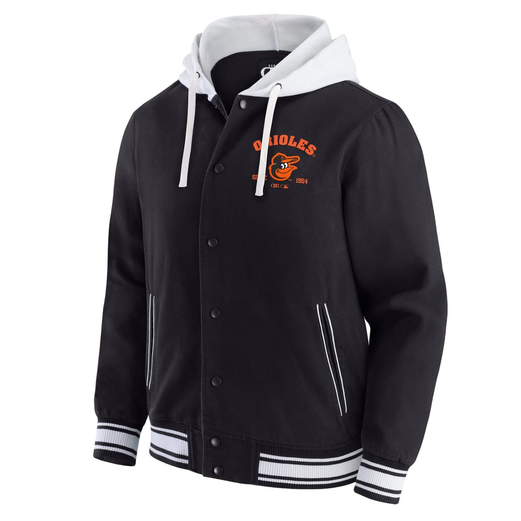  Baltimore Orioles Darius Rucker Collection by Fanatics Full-Snap Hooded Jacket - Black